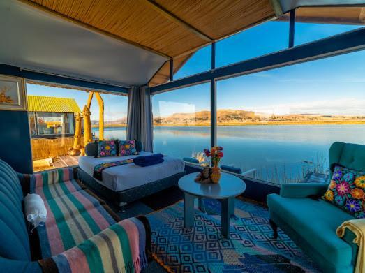 Kay Pacha Lodge Lago Titicaca All Inclusive Puno Cameră foto